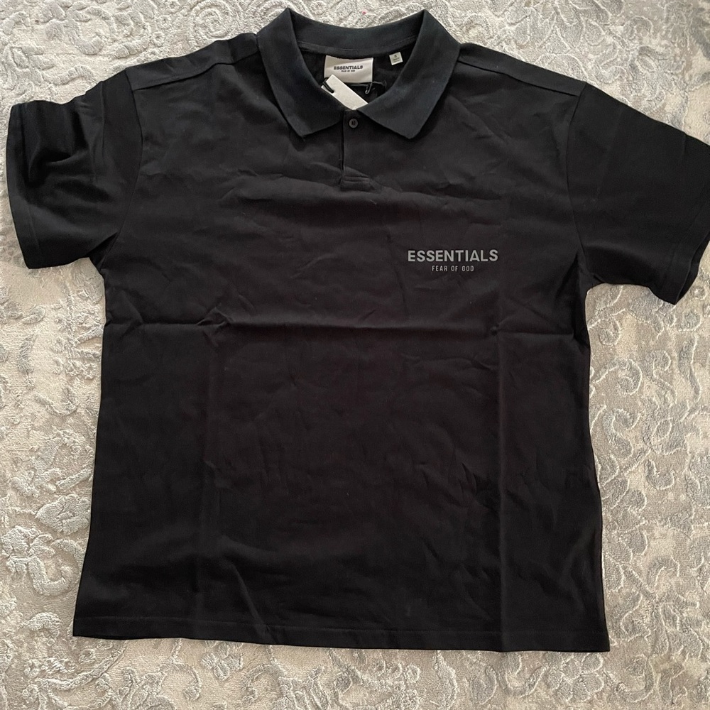 Essentials Fear Of God Polo Shirt Small